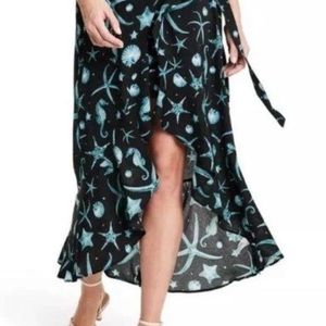 Agua Bendita X TARGET Deep Sea Print wrap Skirt